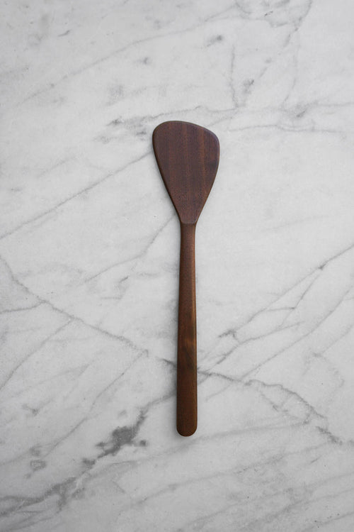 Four Leaf Wood Shop - Flat Line - Modern Spatula - Walnut Wood