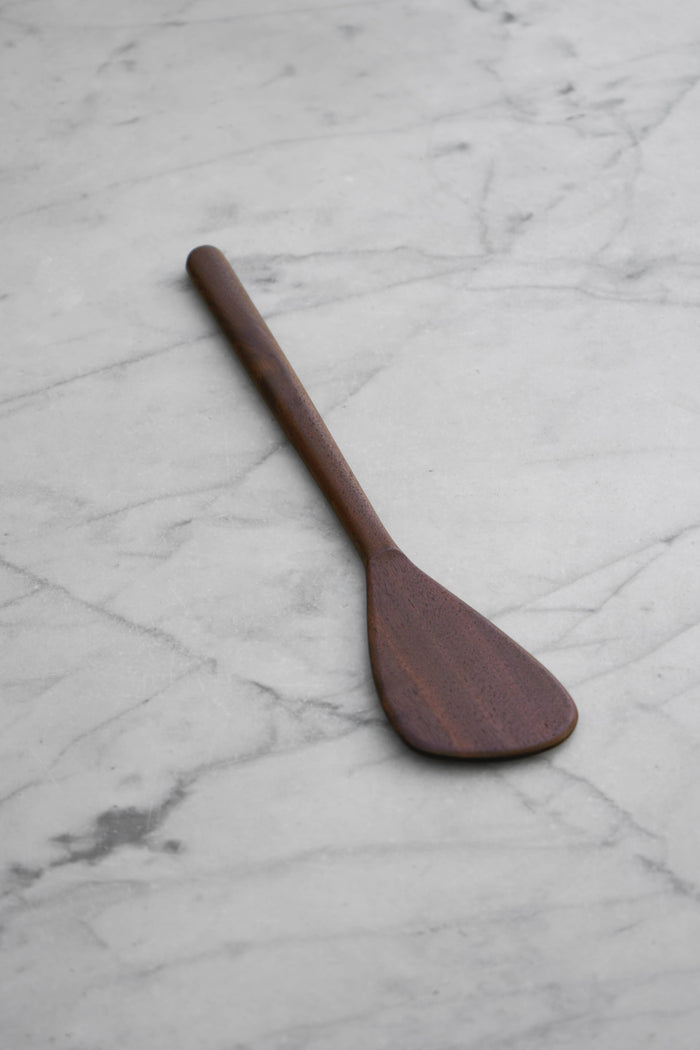 Four Leaf Wood Shop - Flat Line - Modern Spatula - Walnut Wood