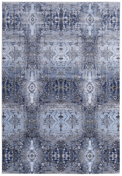 The Rug Corner Feizy Gaspar Modern Damask - Blue/Gray/Taupe  Gaspar Modern Damask - Blue/Gray/Taupe
