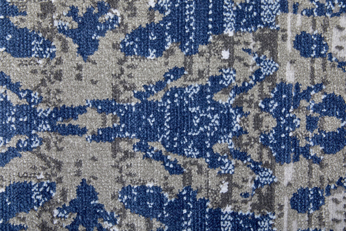 The Rug Corner Feizy Gaspar Modern Damask - Blue/Gray/Taupe  Gaspar Modern Damask - Blue/Gray/Taupe