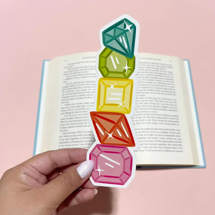 Gems Die Cut Bookmark