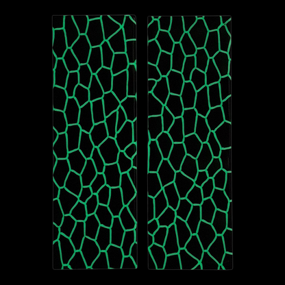 Glow in the Dark Reptile Patterned Pearl Scale Sets