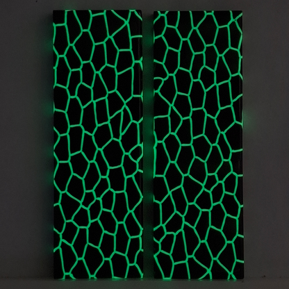 Glow in the Dark Reptile Patterned Pearl Scale Sets