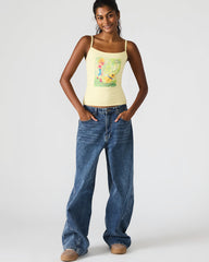 GOLDIE TANK PALE YELLOW