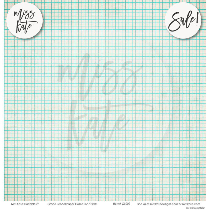 Grade School - Paper Pack Single Sided 12X12 (Ss)