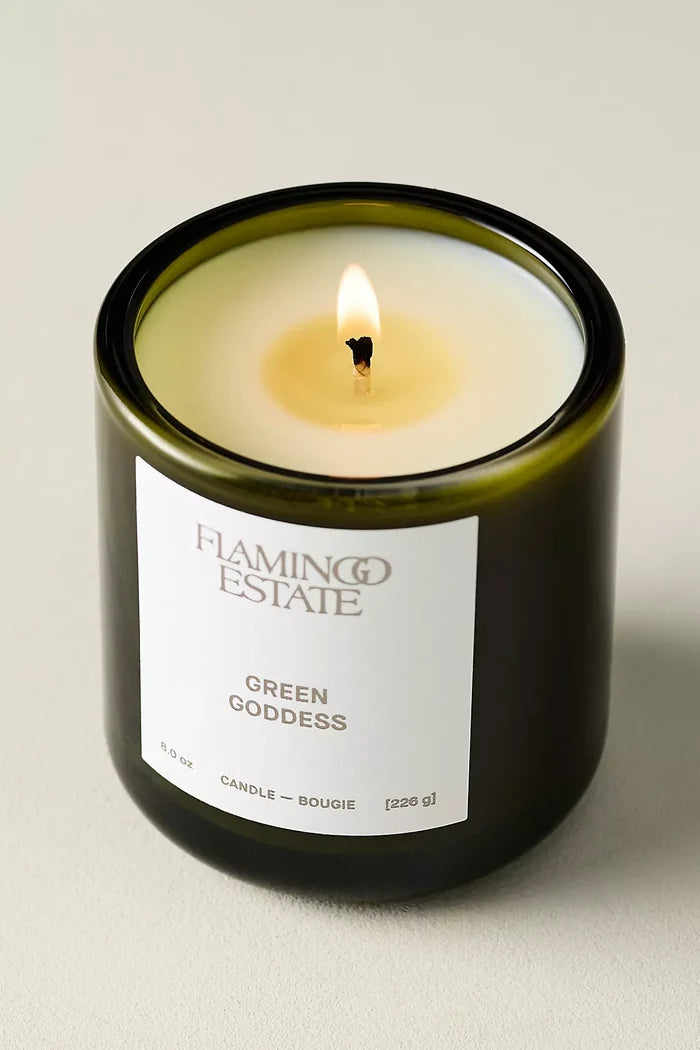Green Goddess Candle | Flamingo Estate