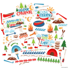 Happy Camper - Die Cuts 60+