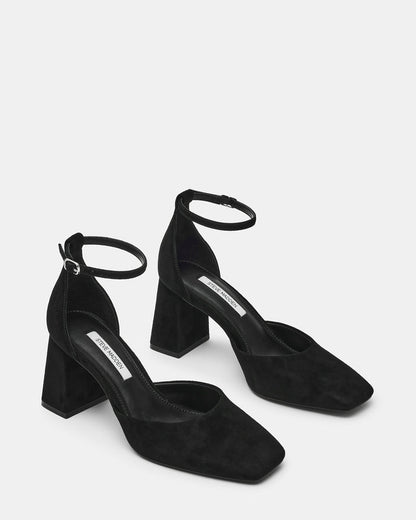 HARTLYN BLACK SUEDE