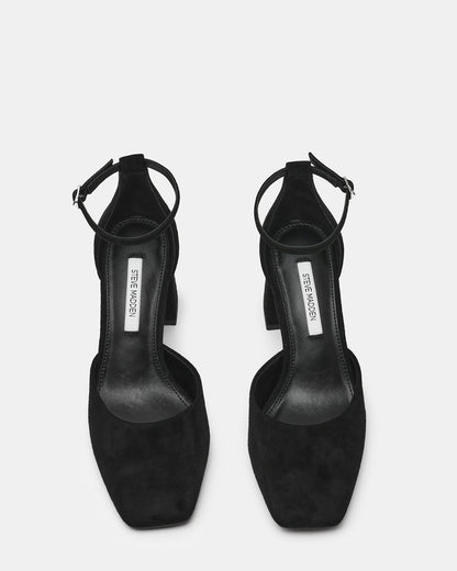 HARTLYN BLACK SUEDE