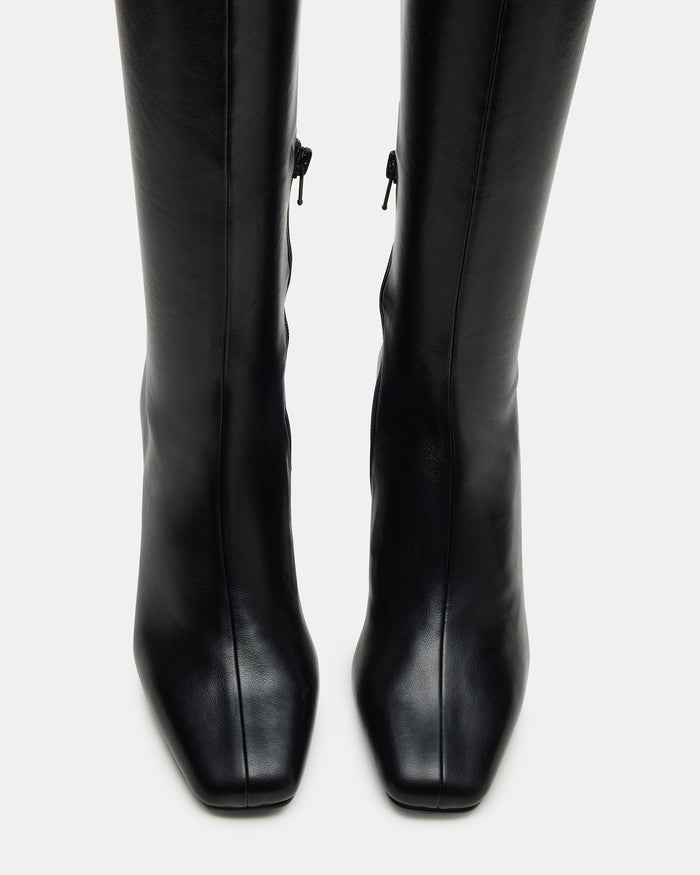 HOLLY BLACK WIDE CALF