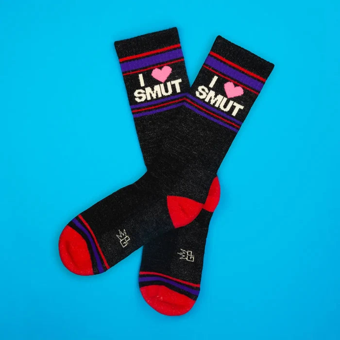 I Love Smut Gym Crew Socks