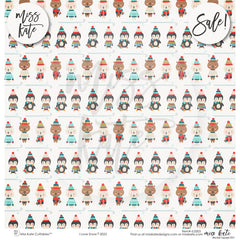 I Love Snow - Paper & Sticker Kit 12X12 (Ds)