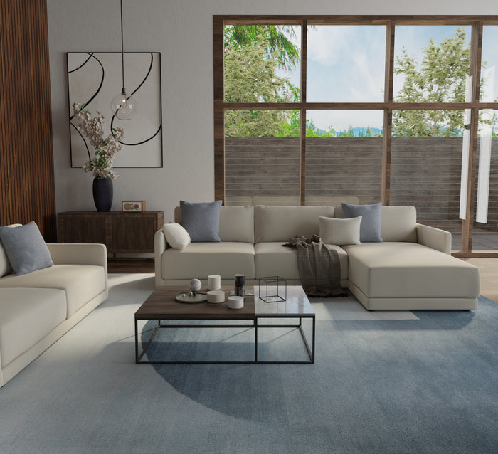 The Rug Corner Feizy Katya Modern Geometric - Blue/White