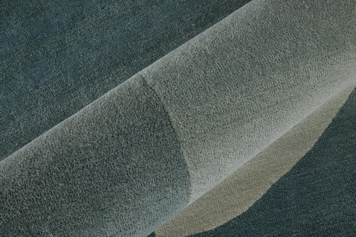 The Rug Corner Feizy Katya Modern Geometric - Blue/White