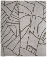 The Rug Corner Feizy Kimball Transitional Abstract - Gray/Taupe/Ivory