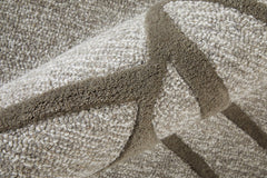 The Rug Corner Feizy Kimball Transitional Abstract - Gray/Taupe/Ivory