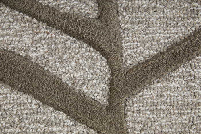 The Rug Corner Feizy Kimball Transitional Abstract - Gray/Taupe/Ivory