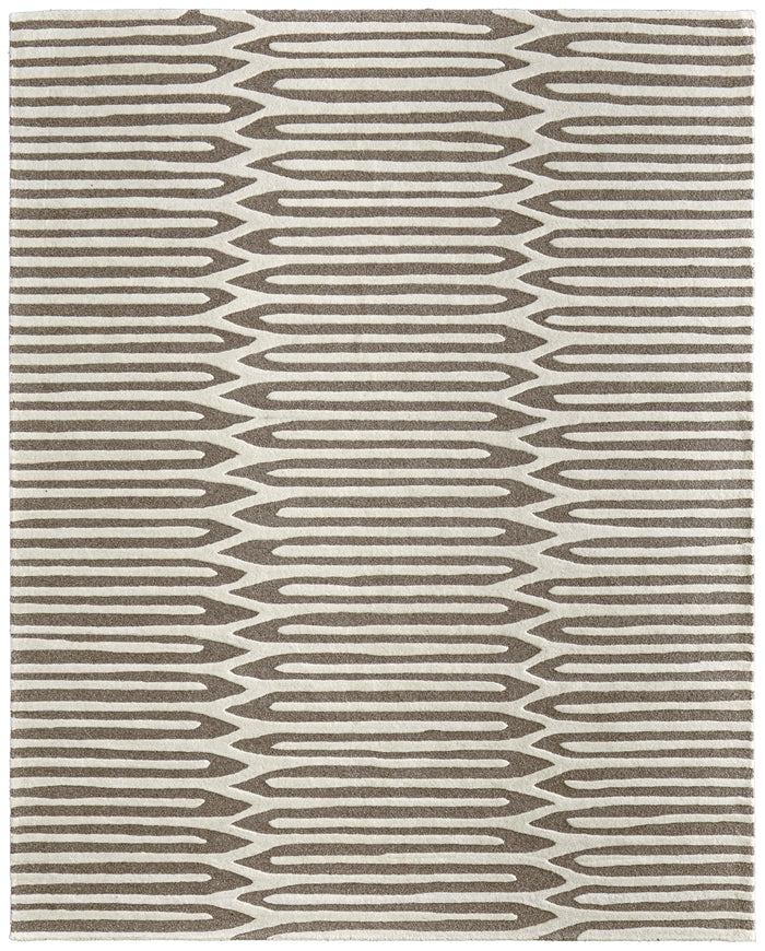 The Rug Corner Feizy Kimball Transitional Abstract - Taupe/Ivory  Kimball Transitional Abstract - Taupe/Ivory