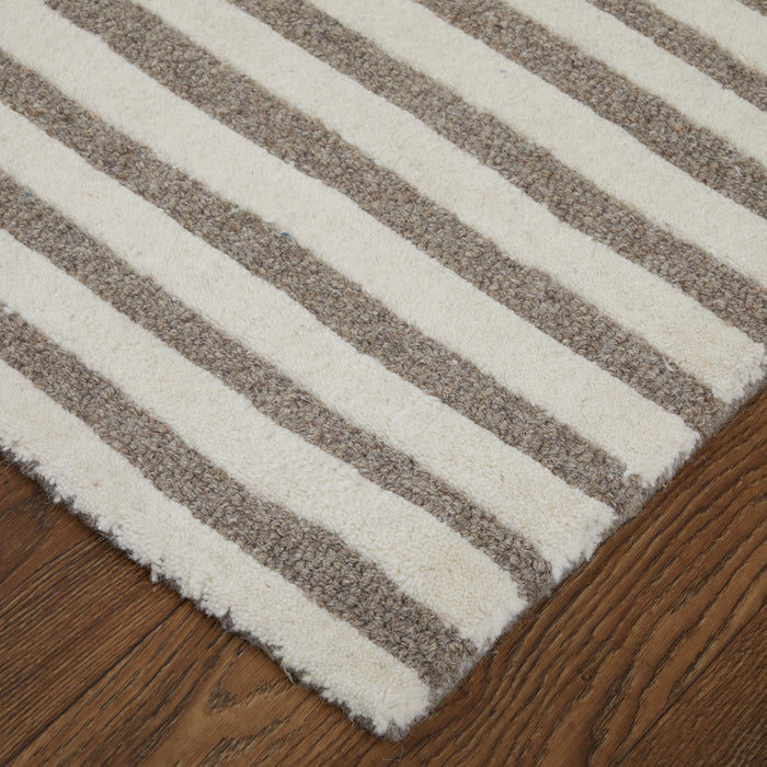 lifestyle The Rug Corner Feizy Kimball Transitional Abstract - Taupe/Ivory  Kimball Transitional Abstract - Taupe/Ivory