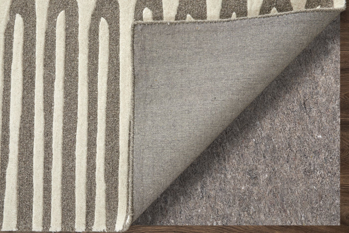 The Rug Corner Feizy Kimball Transitional Abstract - Taupe/Ivory  Kimball Transitional Abstract - Taupe/Ivory
