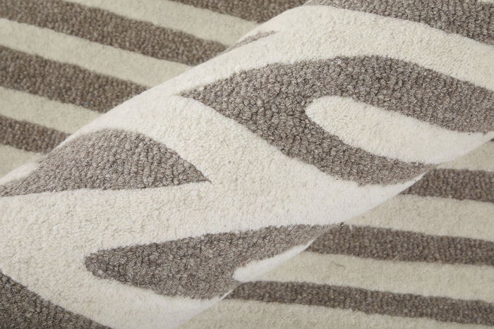 The Rug Corner Feizy Kimball Transitional Abstract - Taupe/Ivory  Kimball Transitional Abstract - Taupe/Ivory