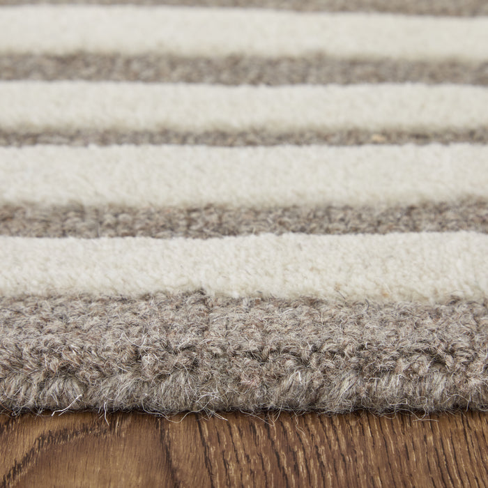The Rug Corner Feizy Kimball Transitional Abstract - Taupe/Ivory  Kimball Transitional Abstract - Taupe/Ivory