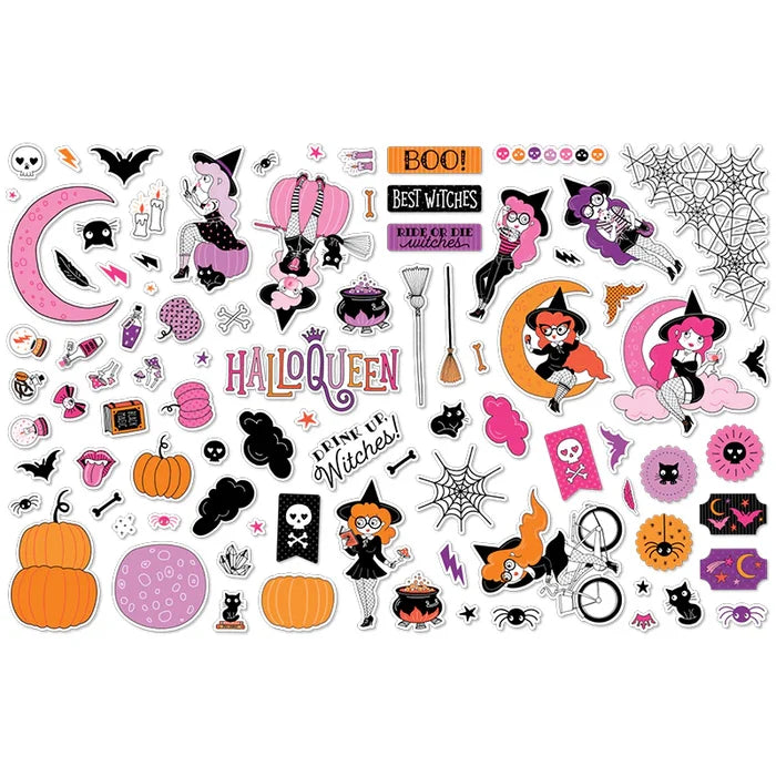 KISS Collection Paper Pack and Ephemera Die Cuts Halloween Wicked