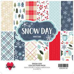 KISS Collection Paper Pack and Ephemera Die Cuts Snow Day