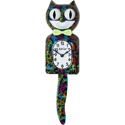 Kit-Cat Klock Butterfly Gentlemen - Made in U.S - Time for a Clock