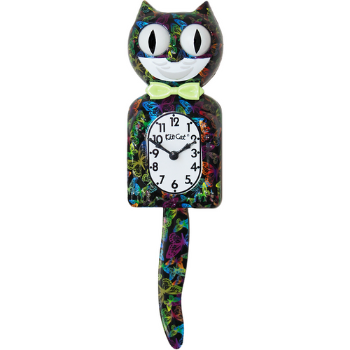 Kit-Cat Klock Butterfly Gentlemen - Made in U.S - Time for a Clock
