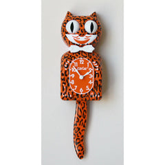 Kit-Cat Klock Leopard Gentlemen - Made in U.S