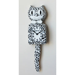 Kit-Cat Klock Snow Leopard Gentlemen - Made in U.S