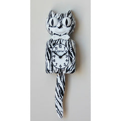 Kit-Cat Klock White Tiger - Made in U.S - Time for a Clock