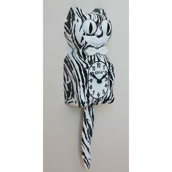 Kit-Cat Klock White Tiger - Made in U.S - Time for a Clock