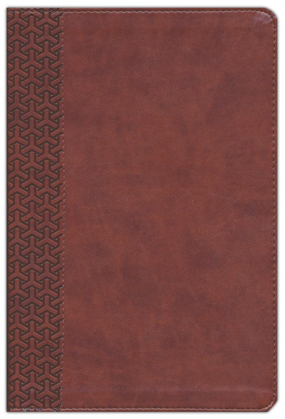 KJV Everyday Large Print Study Bible British Tan