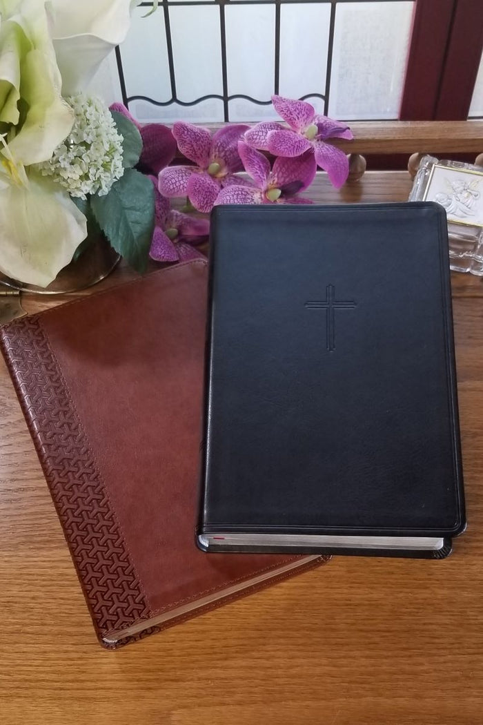 KJV Everyday Large Print Study Bible British Tan