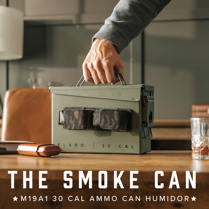 Klaro 30 Caliber Smoke Can Humidor