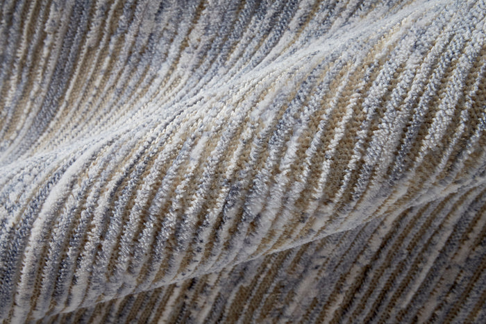 The Rug Corner Feizy Laina Transitional Distressed - Taupe/Silver/Tan  Laina Transitional Distressed - Taupe/Silver/Tan