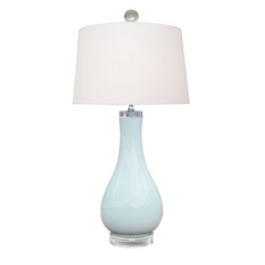Large Porcelain Vase Lamp