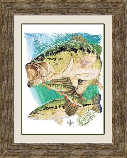 "Largemouth Bass II" Limited Edition Print