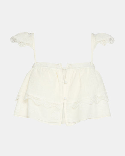 LETA TOP SNOW WHITE
