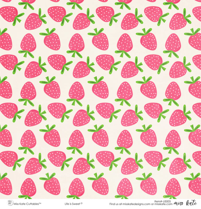 Life is Sweet- Paper & Sticker Kit