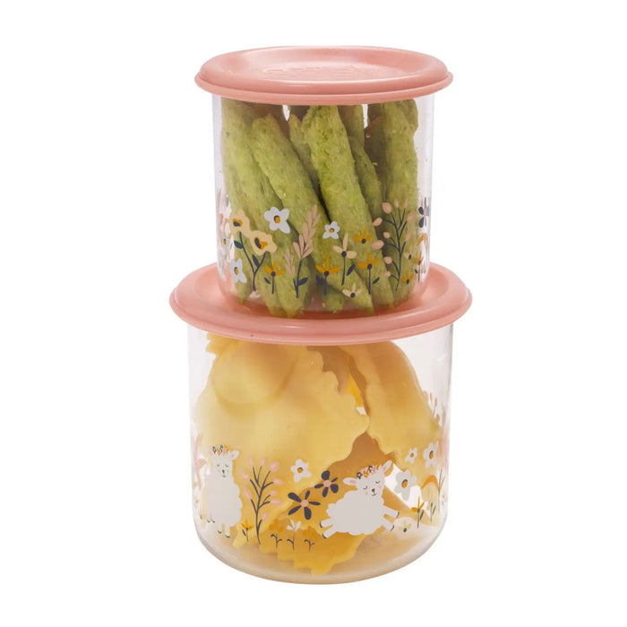 Lily the Lamb Good Lunch Snack Containers - Ali's Wagon