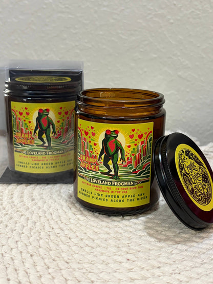 Loveland Frog Candle