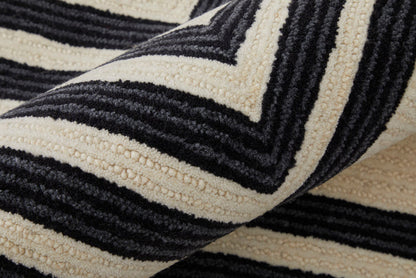 The Rug Corner Feizy Maguire Transitional Abstract - Gray/Ivory/Black  Maguire Transitional Abstract - Gray/Ivory/Black
