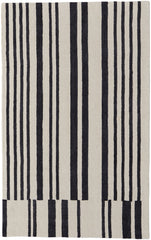 The Rug Corner Feizy Maguire Transitional Abstract - Ivory/Black  Maguire Transitional Abstract - Ivory/Black