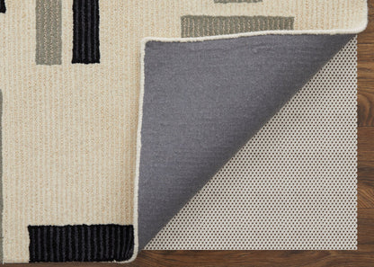 The Rug Corner Feizy Maguire Transitional Abstract - Ivory/Taupe  Maguire Transitional Abstract - Ivory/Taupe