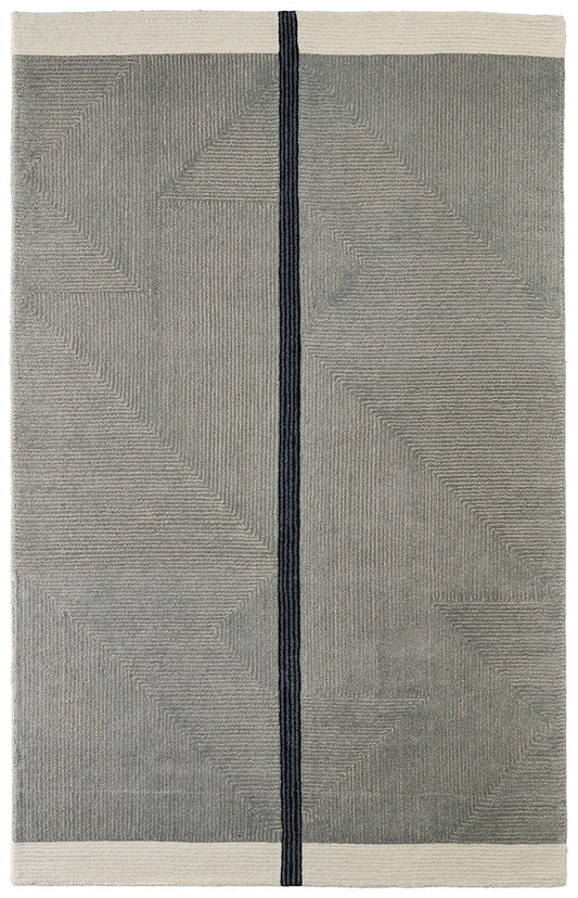 The Rug Corner Feizy Maguire Transitional Abstract - Taupe/Black