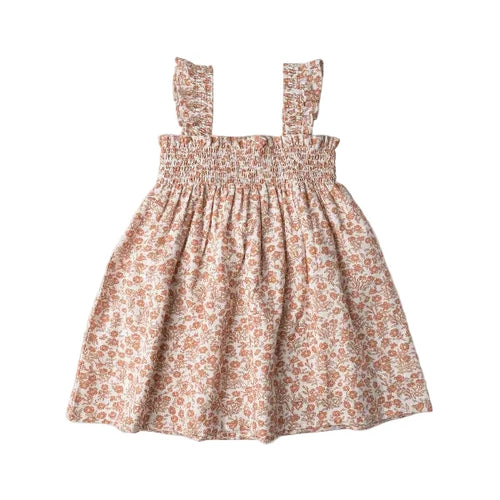 Makemake Organics Smocked Sundress - Sienna