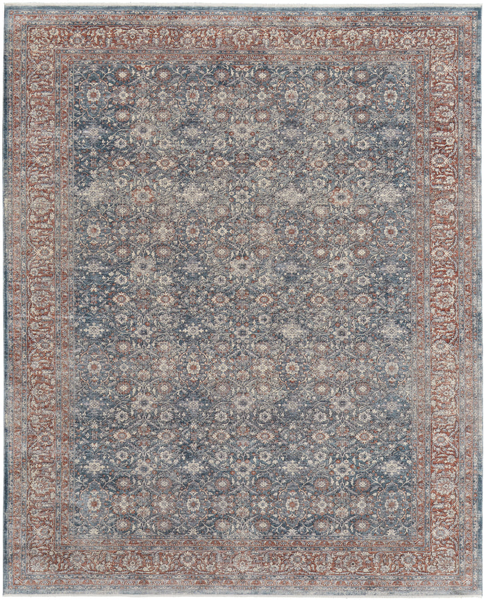 The Rug Corner Feizy Marquette Transitional Oriental - Blue/Red